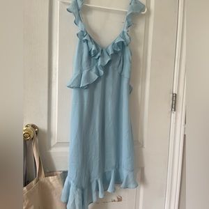 Vintage Abercrombie and Fitch blue dress